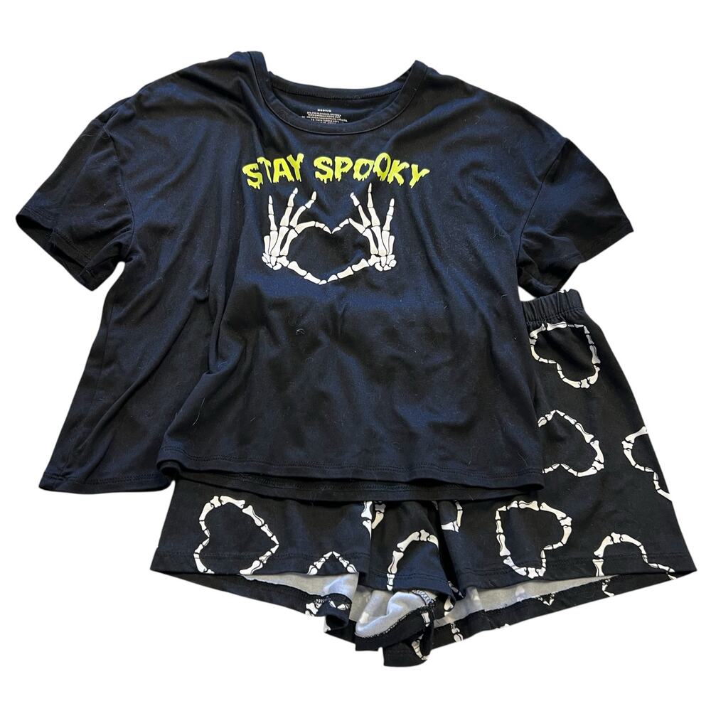 Stay Spooky Women's Halloween Pajama Set Medium